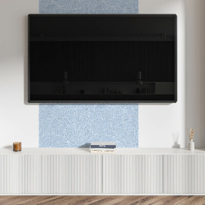 Pvc wall panel square Waves with leaf motif
