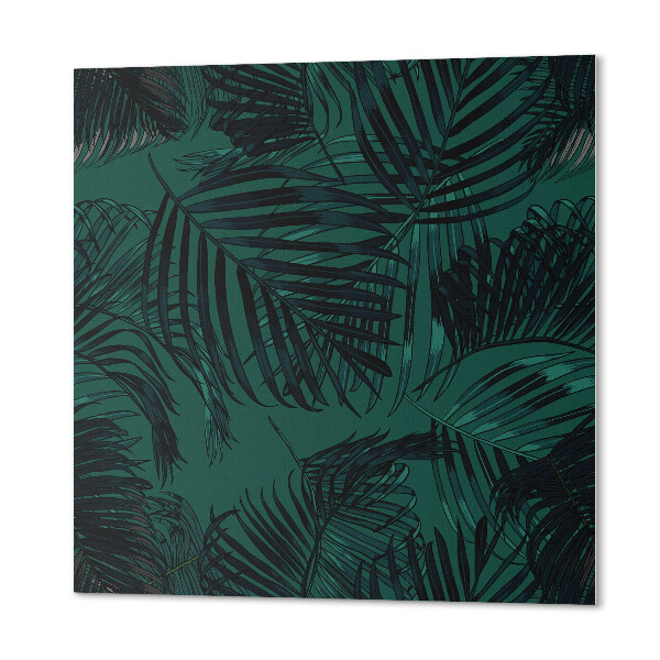 Wall panel square Palm motif
