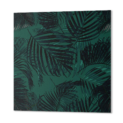 Wall panel square Palm motif