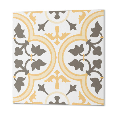 Wall paneling Botanical motif