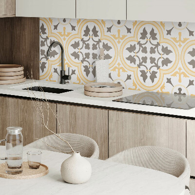 Wall paneling Botanical motif