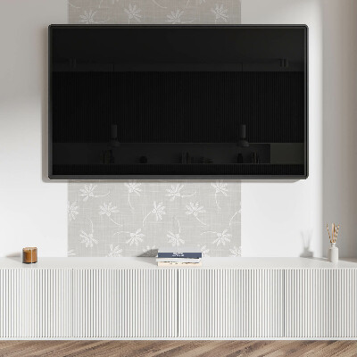 Pvc wall panel square Floral design