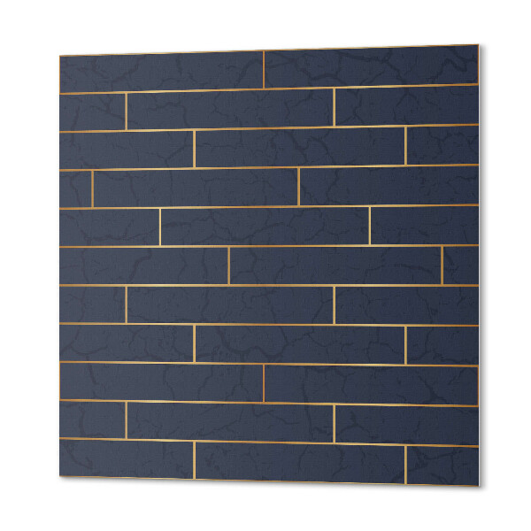 Wall panel square Rustic structure of brick arrangement