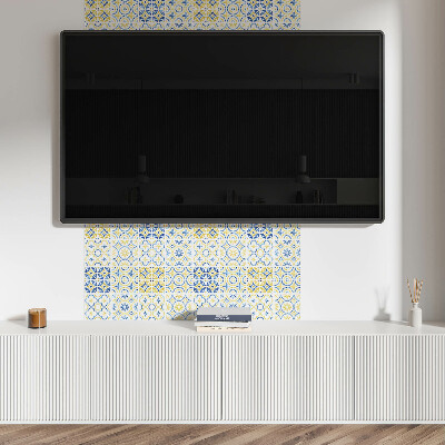 Wall paneling Mosaic decorations with ornaments
