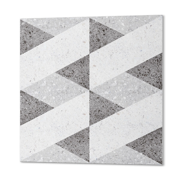 Wall panel square A play of contrasts in geometric forms