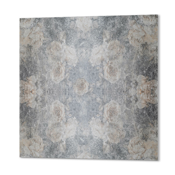 Wall panel square Floral design