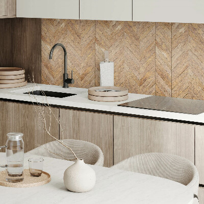 Wall paneling Stylish herringbone