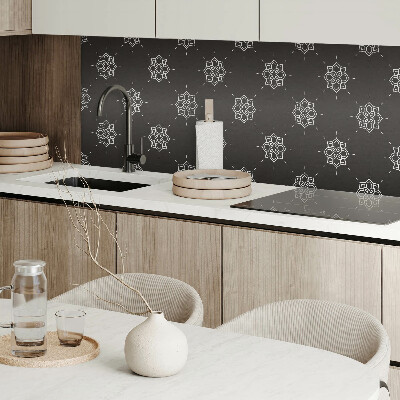 Wall paneling Flower pattern