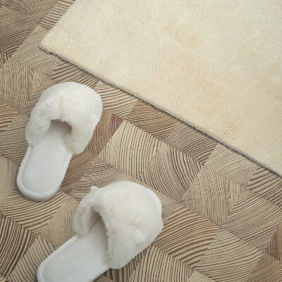 Wall panel square Wooden grain in a modern version