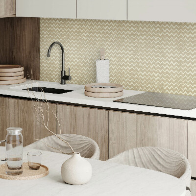 Pvc wall panel square Zigzags of the texture pattern