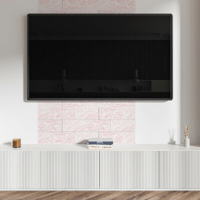 Wall paneling Waves in a marble pattern