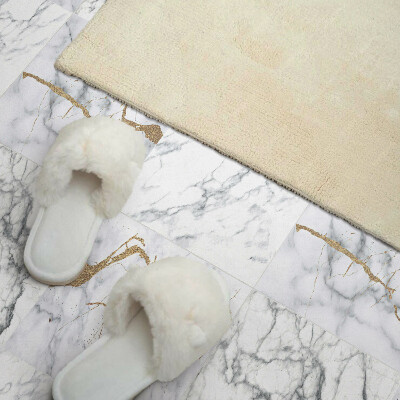 Pvc wall panel square Marble with elegant veins