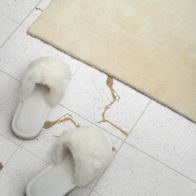 Pvc wall panel square Contemporary Marble Pattern