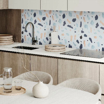 Pvc wall panel square Modern design of stones