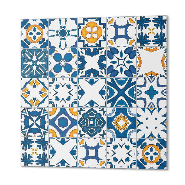 Pvc wall panel square The geometry of mosaics in the composition