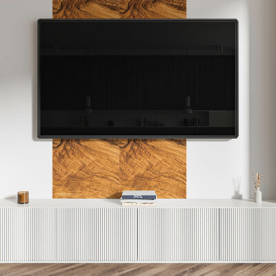 Wall paneling Natural wood motif