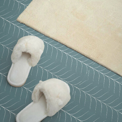 Pvc wall panel square Leaf motif in an orderly form