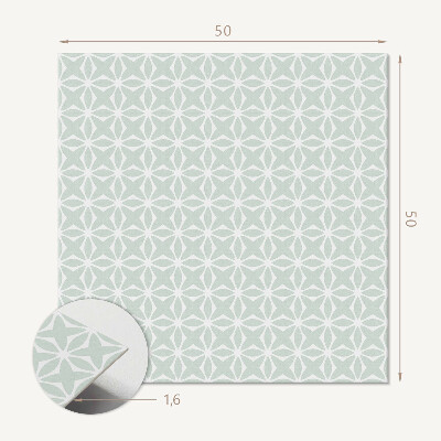 Wall paneling Flowers in a dynamic geometric form