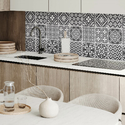 Wall panel square Stylish geometry in the form of tiles