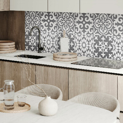 Wall panel square Stylish patterns on tiles