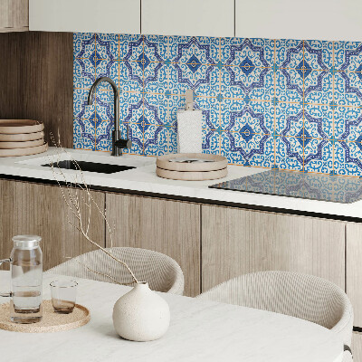 Pvc wall panel square Ornamented tiles in a classic style