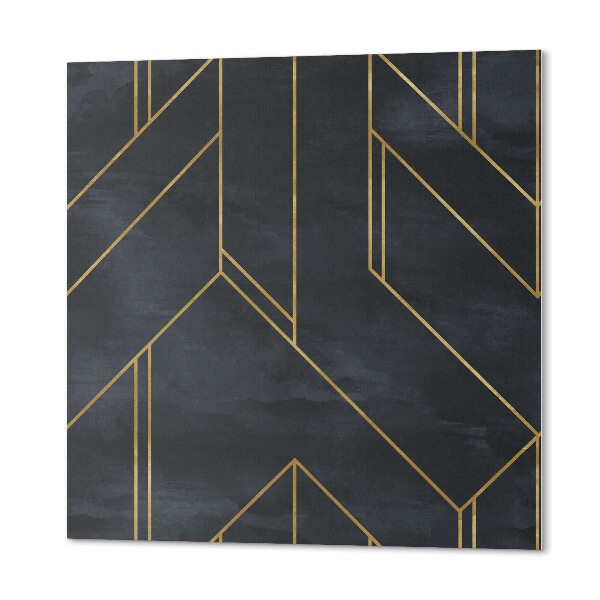 Wall paneling Lines in abstract geometry