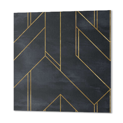 Wall paneling Lines in abstract geometry