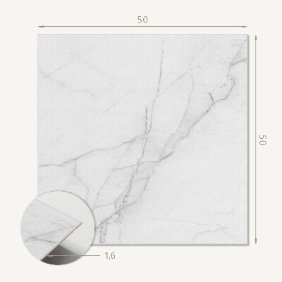 Wall paneling Chic imitation marble pattern