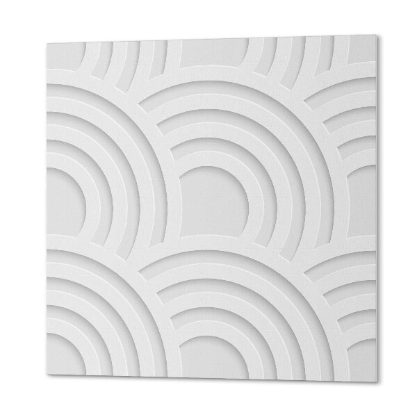 Wall panel square Wavy patterns