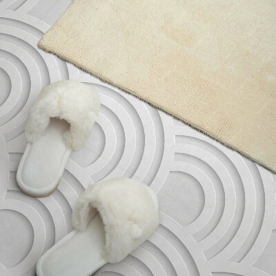 Wall panel square Wavy patterns