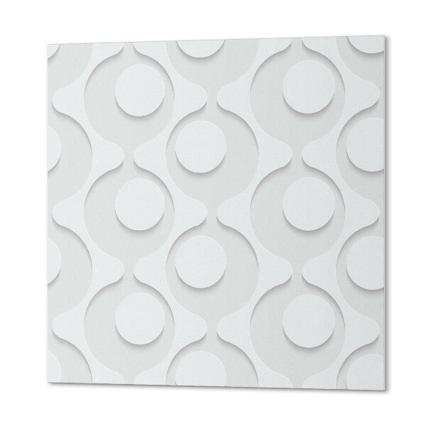 Wall panel square Abstract composition of circles