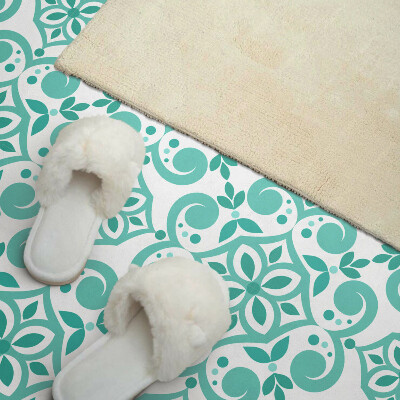 Pvc wall panel square Pattern with floral inspiration