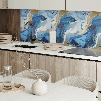 Wall paneling Creative spots and waves in abstraction