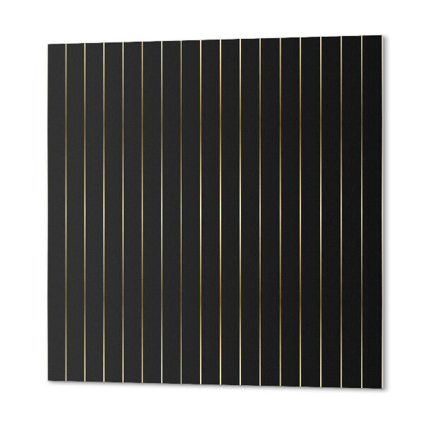 Wall paneling Vertical stripes