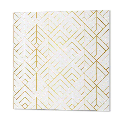 Pvc wall panel square 3D leaf pattern