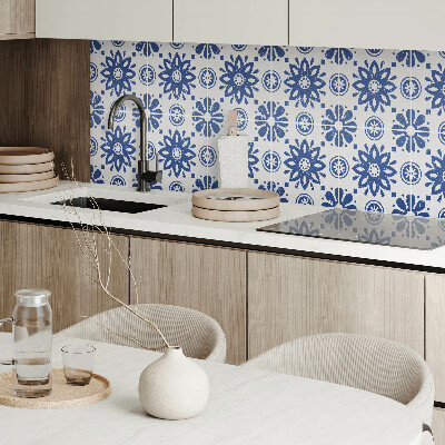 Pvc wall panel square Floral print