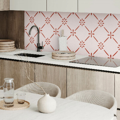 Wall paneling Classic floral pattern