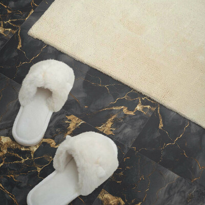 Pvc wall panel square Chic imitation marble pattern
