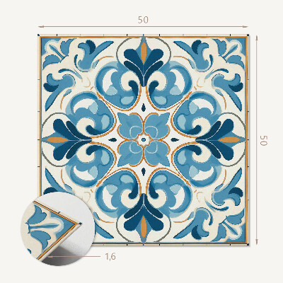 Wall paneling Plant pattern in balance