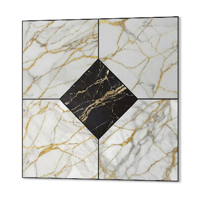 Wall panel square Chic marble graphics