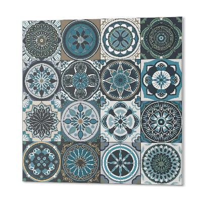Pvc wall panel square Mosaic grid patterns