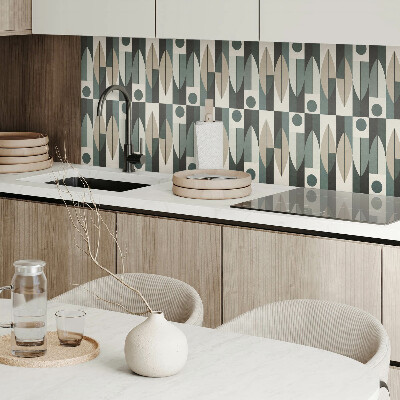 Wall paneling Abstraction in geometric shapes