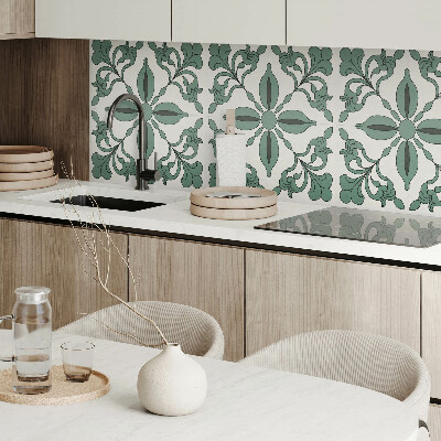 Wall panel square Attractive botanical pattern