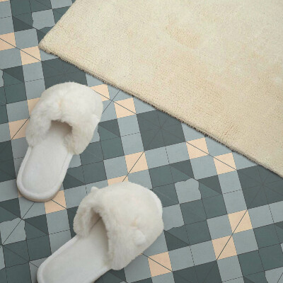 Wall panel square geometric pattern