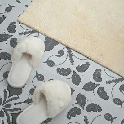 Pvc wall panel square Harmony of plant shapes