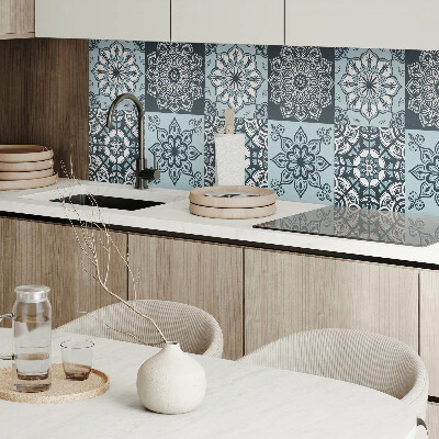 Wall panel square Mesh mandalas in patterns