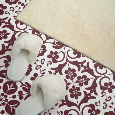 Wall paneling Ornaments with flowers in a harmonious combination