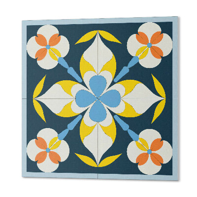 Wall paneling Flower pattern
