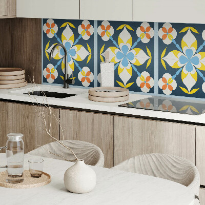 Wall paneling Flower pattern
