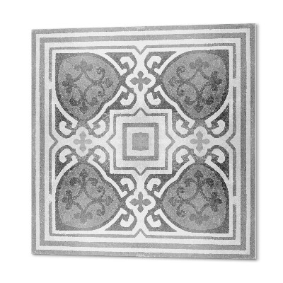 Pvc wall panel square Stylish ornaments in perfect symmetry